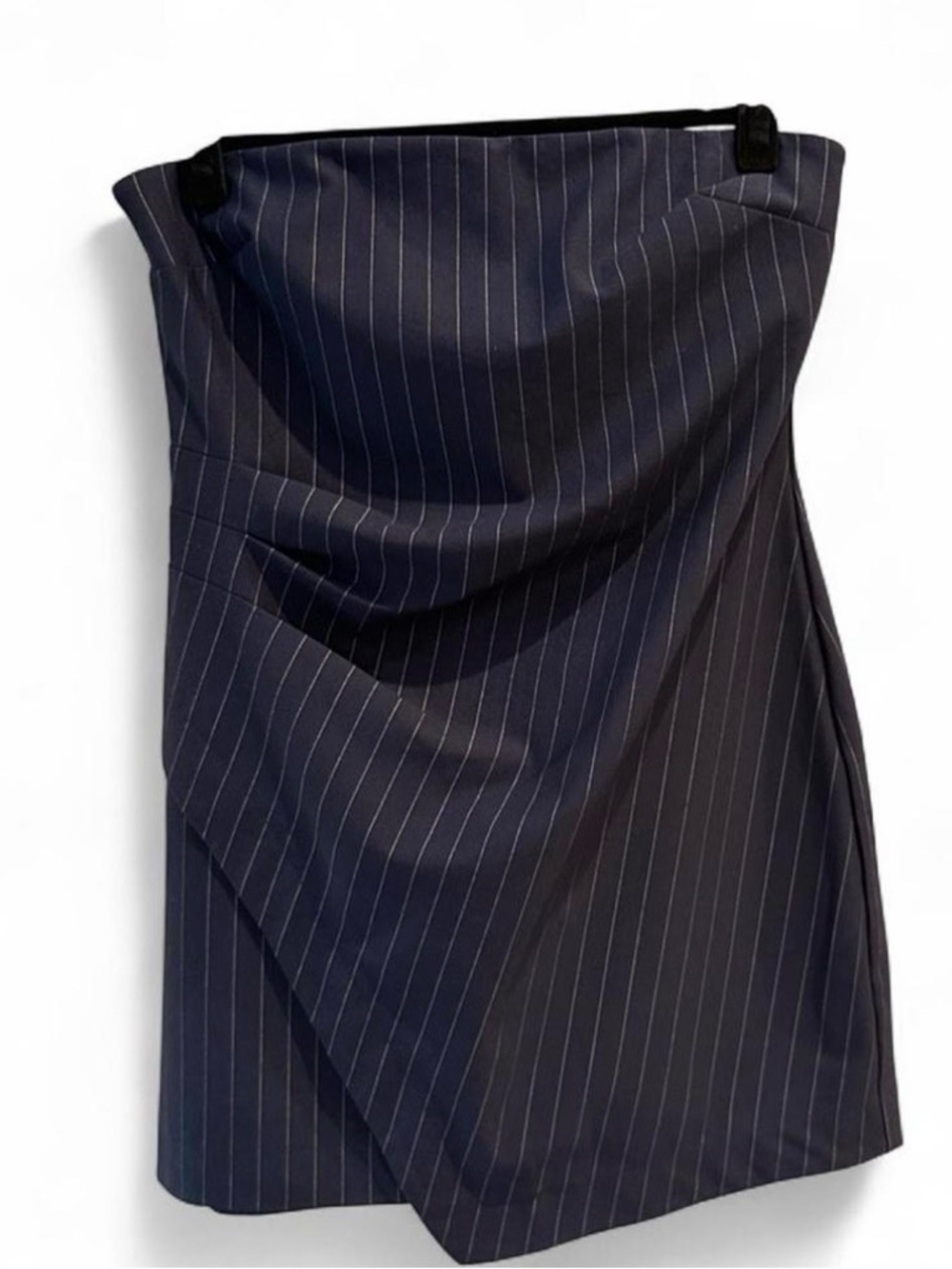 wild fable Navy and White Pinstripe Mini Dress
